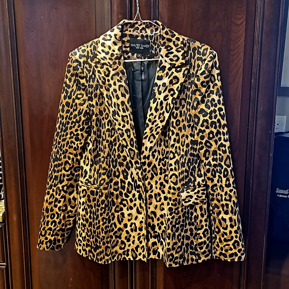 Walter Baker animal print jacket